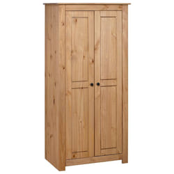 Armadio 80x50x171,5 cm in Legno Massello Pino Panama Rangecod mxl 106137