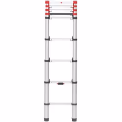 VidaXL FlexLine 260 Scala telescopica Argento - Vista aggiuntiva 7