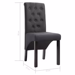 VidaXL 276966 sedia da ristorante e da sala da pranzo - Vista aggiuntiva 8