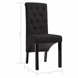 VidaXL 276976 sedia da ristorante e da sala da pranzo - Vista aggiuntiva 8