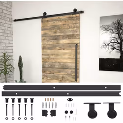 Colore: Nero Materiale: Acciaio verniciato a polvere Lunghezza totale del binario di scorrimento: 183 cm Peso massimo support ...