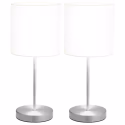 Lampade da Tavolo 2 pz Pulsanti Touch Bianche E14cod mxl 120967 - Vista aggiuntiva 3