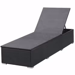 VidaXL 277088 sedia da esterno Resina, Acciaio Nero, Crema - Vista aggiuntiva 4