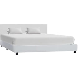 Giroletto Bianco in Similpelle 120x200 cm Vidaxl 937781