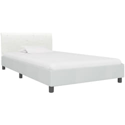 Giroletto Bianco in Similpelle 100x200 cm vidaXL
