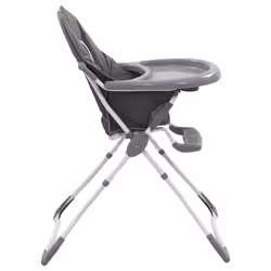 VidaXL 10185 seggiolone Grigio, Bianco - Vista aggiuntiva 4