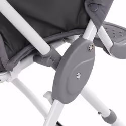 VidaXL 10185 seggiolone Grigio, Bianco - Vista aggiuntiva 7