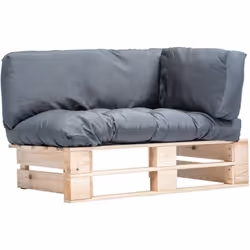 Il nostro divano da giardino in pallet sarà la scelta ideale per rilassarvi e godervi il bel tempo. Con un design a pallet se ...