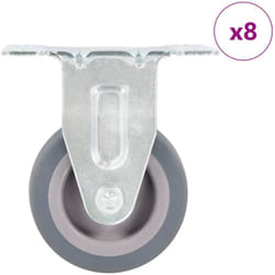 Vidaxl - Rotelle Fisse 8 pz 50 mm 402286