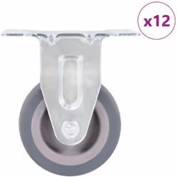 Questo set, composto da 12 rotelle fisse, costituisce l'accessorio perfetto per attrezzature e mobili di piccole dimensioni c ...