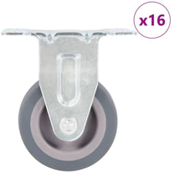 Vidaxl - Rotelle Fisse 16 pz 50 mm