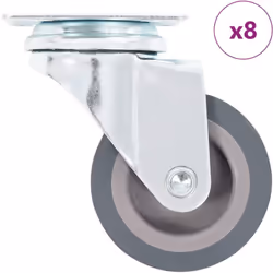 Questo set, composto da 8 rotelle girevoli, costituisce l'accessorio perfetto per attrezzature e mobili di piccole dimensioni ...