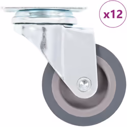 Questo set, composto da 12 rotelle girevoli, costituisce l'accessorio perfetto per attrezzature e mobili di piccole dimension ...