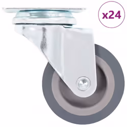 Questo set, composto da 24 rotelle girevoli, costituisce l'accessorio perfetto per attrezzature e mobili di piccole dimension ...