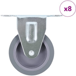 Rotelle Fisse 8 pz 75 mm vidaXL932068