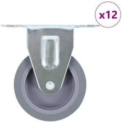 Rotelle Fisse 12 pz 75 mm Vidaxl 226160