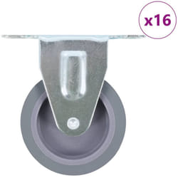 Rotelle Fisse 16 pz 75 mm Vidaxl