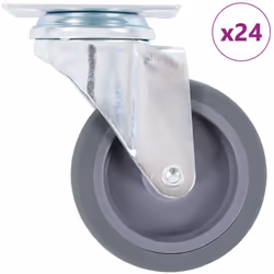 Questo set, composto da 24 rotelle girevoli, costituisce l'accessorio perfetto per attrezzature e mobili di piccole dimension ...