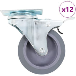 Ruote Girevoli 12 pz 75 mm Vidaxl 381127
