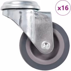 Questo set, composto da 16 rotelle girevoli, costituisce l'accessorio perfetto per attrezzature e mobili di piccole dimension ...