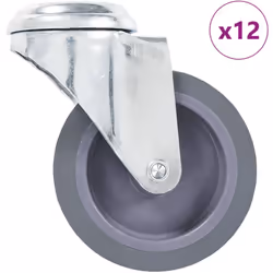 Questo set, composto da 12 rotelle girevoli con foro per bulloni, costituisce l'accessorio perfetto per attrezzature e mobili ...