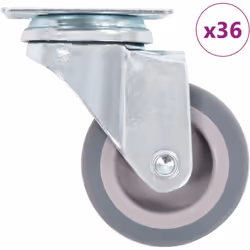 Questo set, composto da 36 rotelle girevoli, costituisce l'accessorio perfetto per attrezzature e mobili di piccole dimension ...