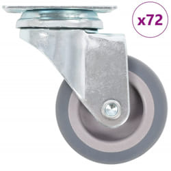 Ruote Girevoli 72 pz 50 mm Vidaxl 289224