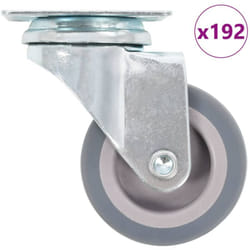 Ruote Girevoli 192 pz 50 mm vidaXL