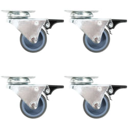 Ruote Girevoli Gemellate 32 pz 50 mm Vidaxl 937156