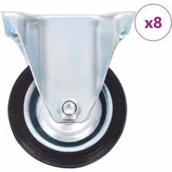Questo set, composto da 8 rotelle fisse, costituisce l'accessorio perfetto per attrezzature e mobili di piccole dimensioni co ...