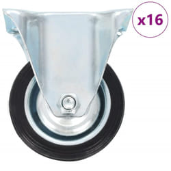 Rotelle Fisse 16 pz 75 mm Vidaxl 323908