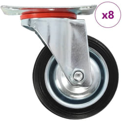 Ruote Girevoli 8 pz 75 mm Vidaxl 699385