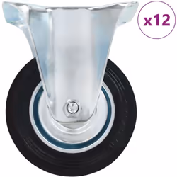 Questo set, composto da 12 rotelle fisse, costituisce l'accessorio perfetto per attrezzature e mobili di piccole dimensioni c ...