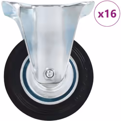 Questo set, composto da 16 rotelle fisse, costituisce l'accessorio perfetto per attrezzature e mobili di piccole dimensioni c ...