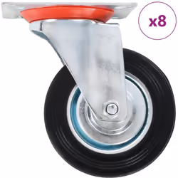 Questo set, composto da 8 rotelle girevoli, costituisce l'accessorio perfetto per attrezzature e mobili di piccole dimensioni ...