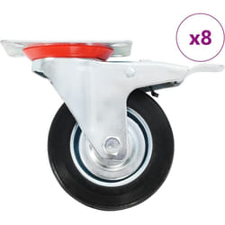 Vidaxl - Ruote Girevoli 8 pz 100 mm