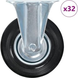 Vidaxl - Rotelle Fisse 32 pz 125 mm