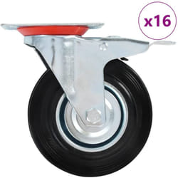 Vidaxl - Ruote Girevoli 16 pz 125 mm 536343