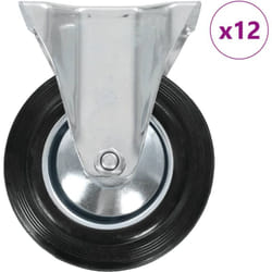 Rotelle Fisse 12 pz 160 mm vidaXL683595