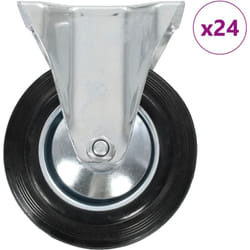 Rotelle Fisse 24 pz 160 mm Vidaxl