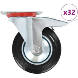 Ruote Girevoli 32 pz 160 mm Vidaxl