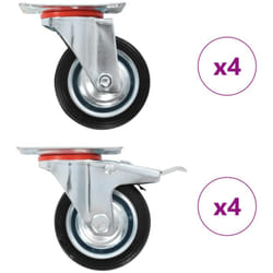 Vidaxl - Ruote Girevoli 8 pz 75 mm 185525
