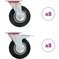 Vidaxl - Ruote Girevoli 16 pz 125 mm 29131