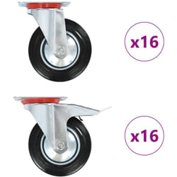 Ruote Girevoli 32 pz 160 mm vidaXL