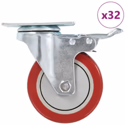 Queste rotelle girevoli sono caratterizzate da una capacità di carico massima di 80 kg e costituiscono l'accessorio perfetto ...