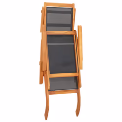 VidaXL 45958 sedia da esterno Terrazzo Seduta imbottita Legno di acacia, Tessile - Vista aggiuntiva 5