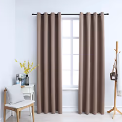 Le nostre tende eleganti sono perfette per il salotto, la camera da letto, l'ufficio, etc. Offrono privacy e bloccano totalme ...