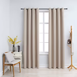 Le nostre tende eleganti sono perfette per il salotto, la camera da letto, l'ufficio, etc. Offrono privacy e bloccano totalme ...