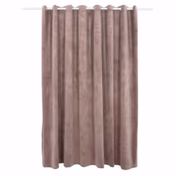 vidaXL Tenda Oscurante Anelli in Metallo Velluto Rosa Antico 290x245cm - Vista aggiuntiva 2