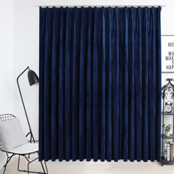Le nostre eleganti tende in velluto si adattano alla perfezione al vostro salotto, camera da letto, spazio ufficio, ecc. Forn ...